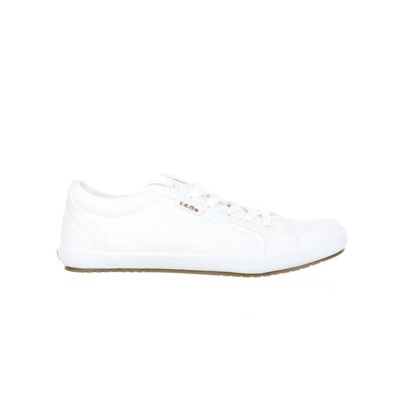 Taos Shoes - Taos Womens Star White Fashion Sneaker Size 7.5 Medium (B, M)